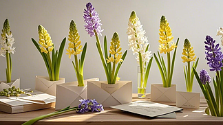 焦炭下的优雅 花蕾兰花的极简书桌摄影